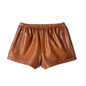 VIP Only Miu Miu Nappa leather shorts It38